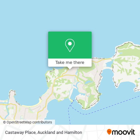 Castaway Place map