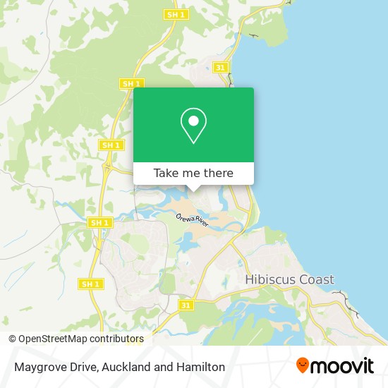 Maygrove Drive map
