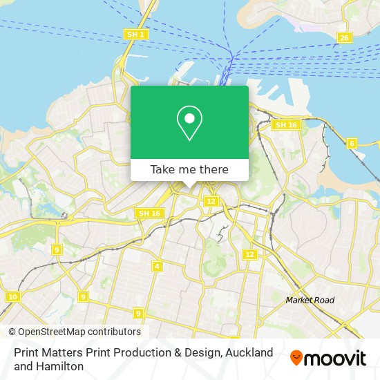 Print Matters Print Production & Design map