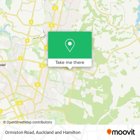 Ormiston Road地图