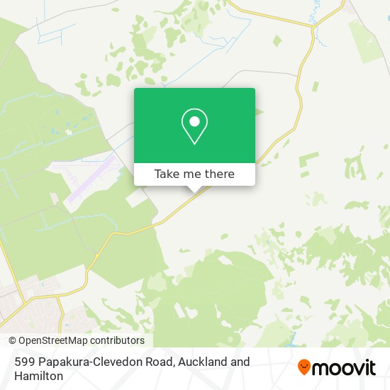 599 Papakura-Clevedon Road map