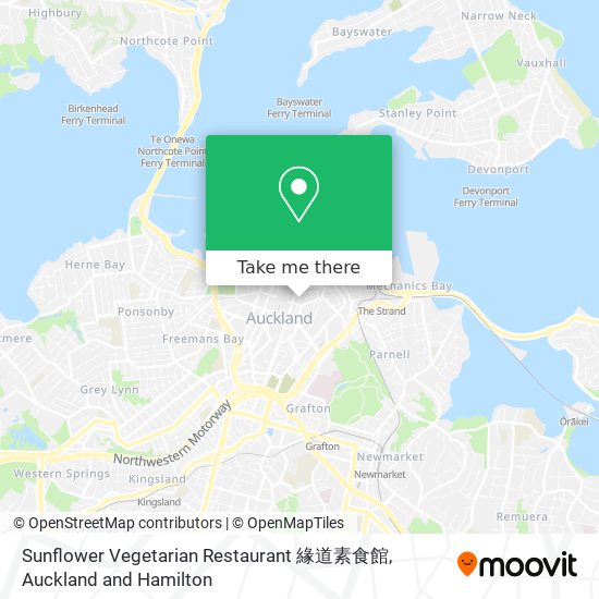 Sunflower Vegetarian Restaurant 緣道素食館 map