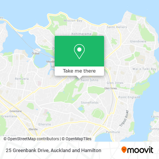 25 Greenbank Drive map