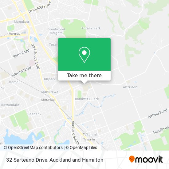 32 Sarteano Drive map