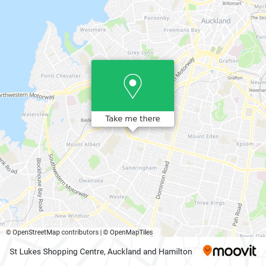 St Lukes Shopping Centre map