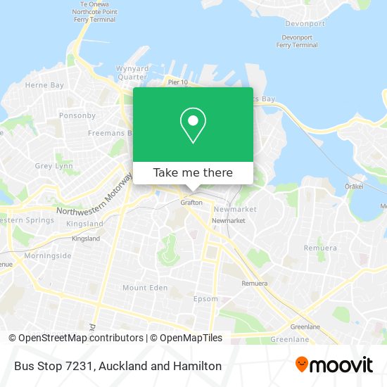 Bus Stop 7231 map