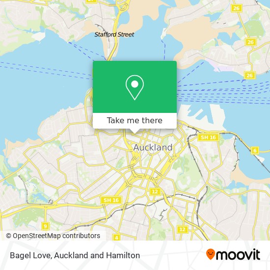 Bagel Love map