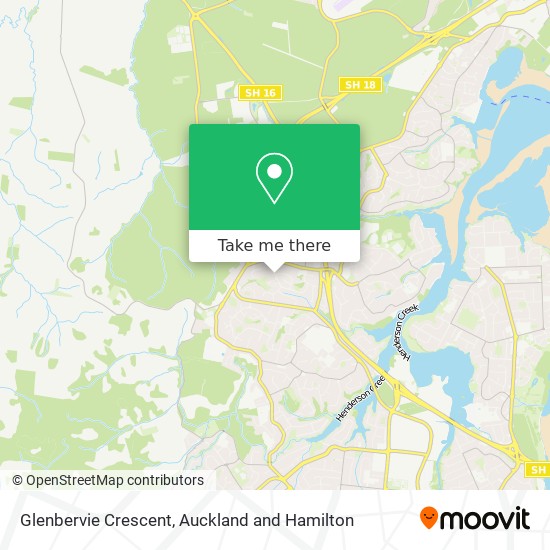 Glenbervie Crescent map