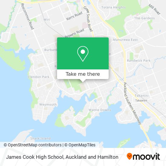 James Cook High School地图