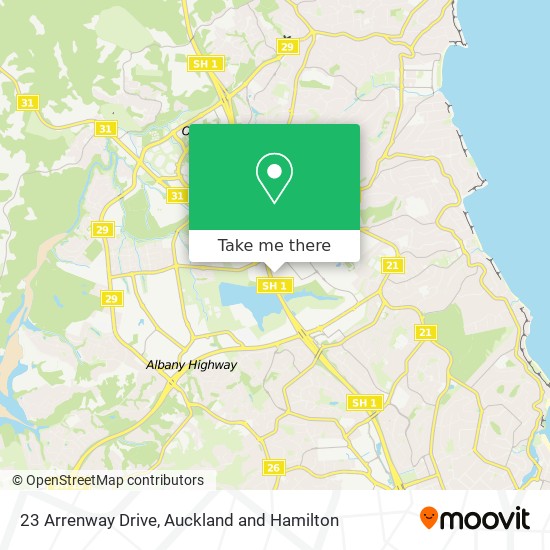 23 Arrenway Drive map