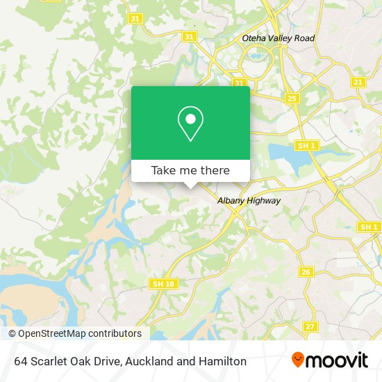64 Scarlet Oak Drive map