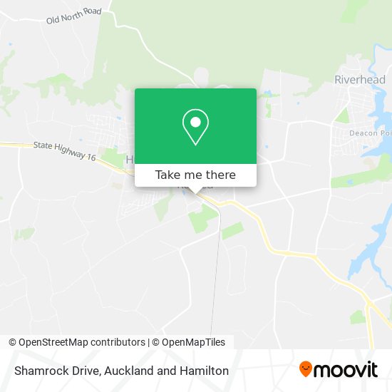 Shamrock Drive map