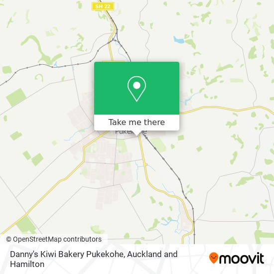 Danny's Kiwi Bakery Pukekohe地图