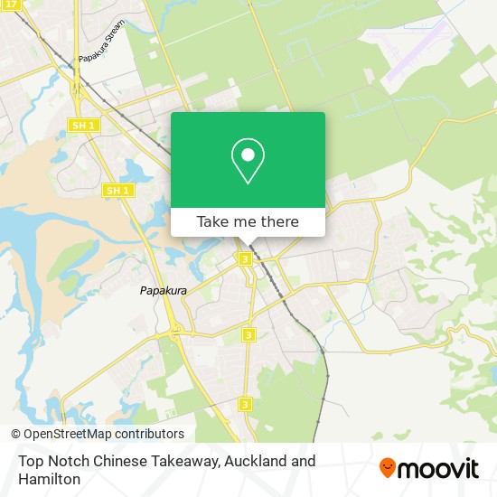 Top Notch Chinese Takeaway map