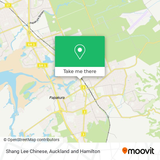 Shang Lee Chinese map