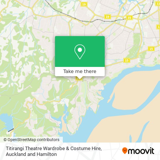 Titirangi Theatre Wardrobe & Costume Hire map