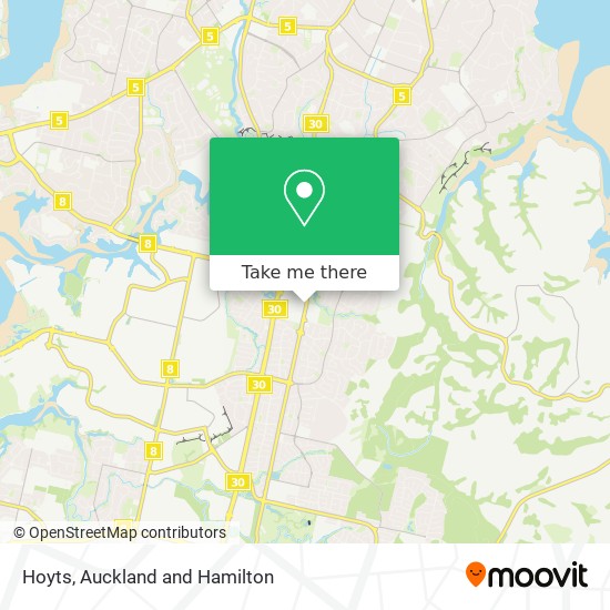 Hoyts map