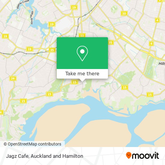 Jagz Cafe map
