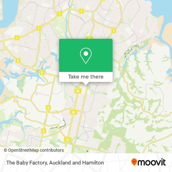 The Baby Factory map
