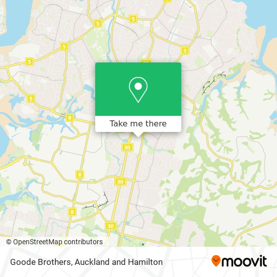 Goode Brothers map