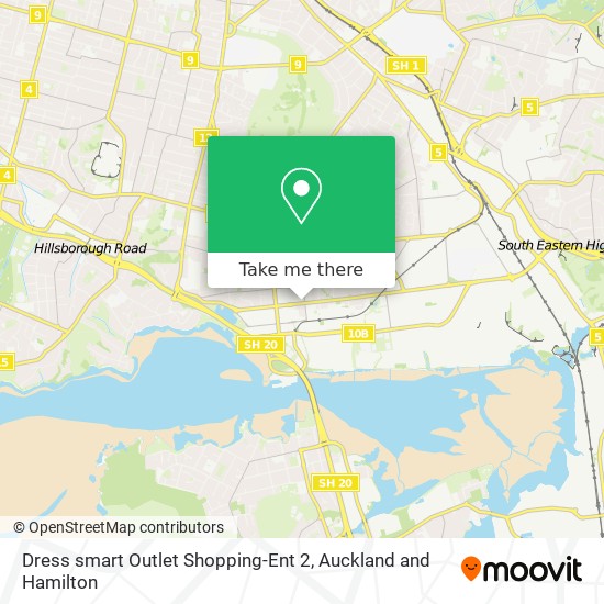 Dress smart Outlet Shopping-Ent 2 map