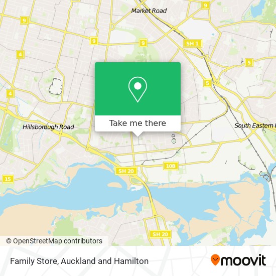 Family Store map