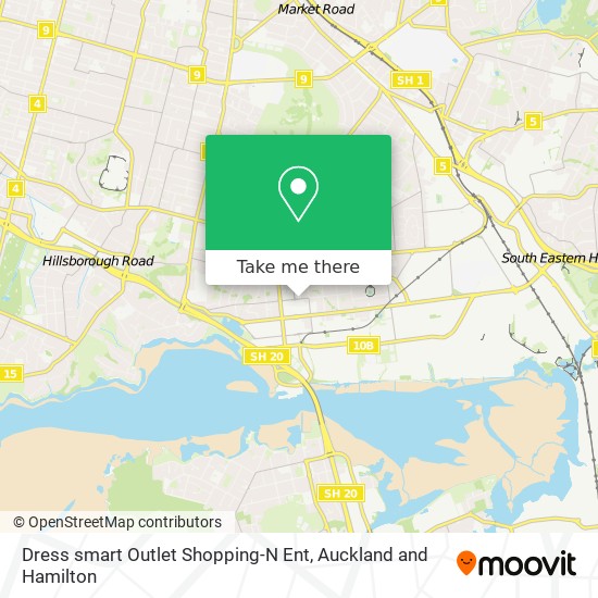 Dress smart Outlet Shopping-N Ent map