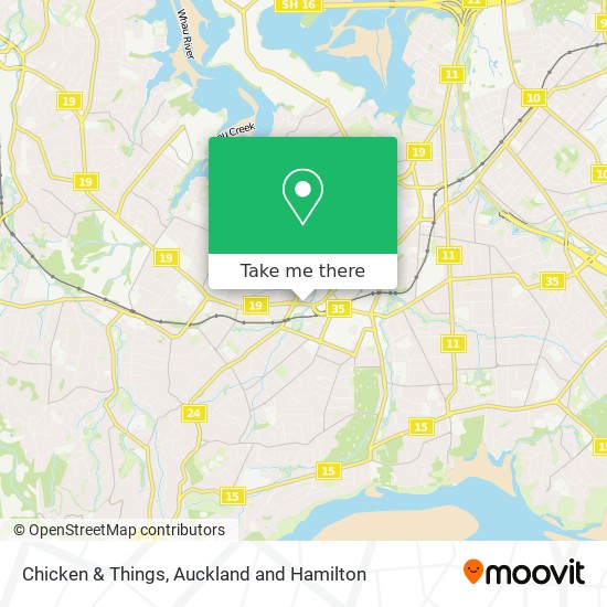 Chicken & Things map