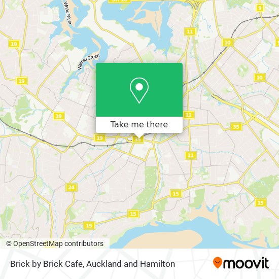 Brick by Brick Cafe map