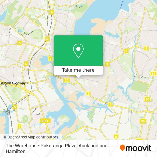 The Warehouse-Pakuranga Plaza map