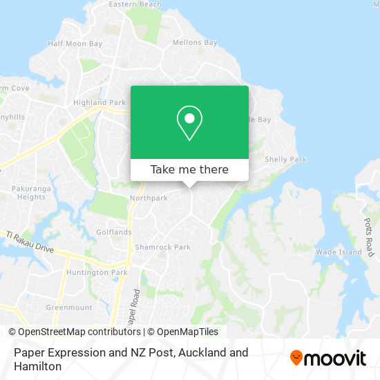 Paper Expression and NZ Post map