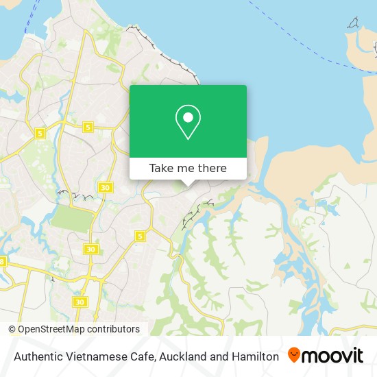 Authentic Vietnamese Cafe地图