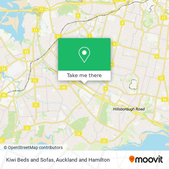 Kiwi Beds and Sofas地图