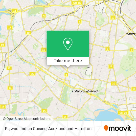 Rajwadi Indian Cuisine map