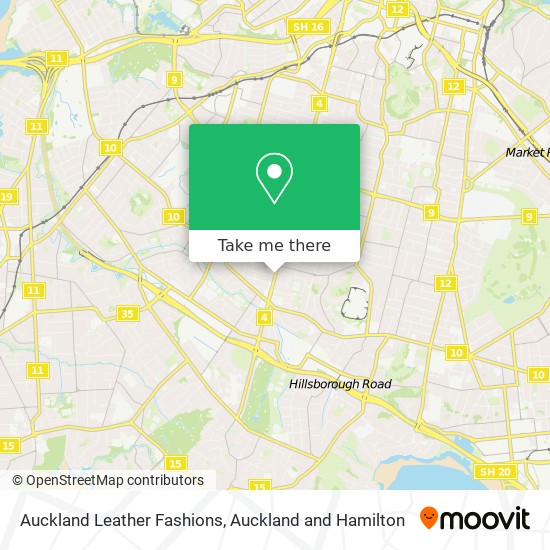 Auckland Leather Fashions地图