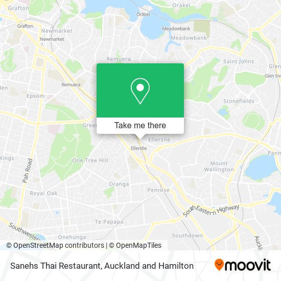 Sanehs Thai Restaurant map