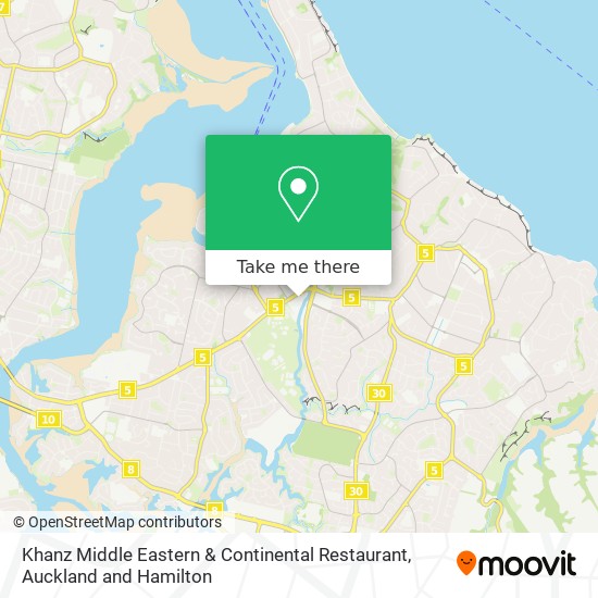 Khanz Middle Eastern & Continental Restaurant map
