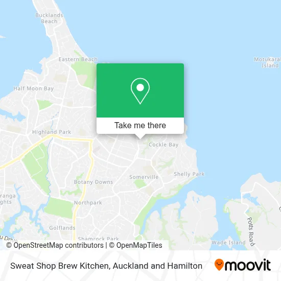 Sweat Shop Brew Kitchen map