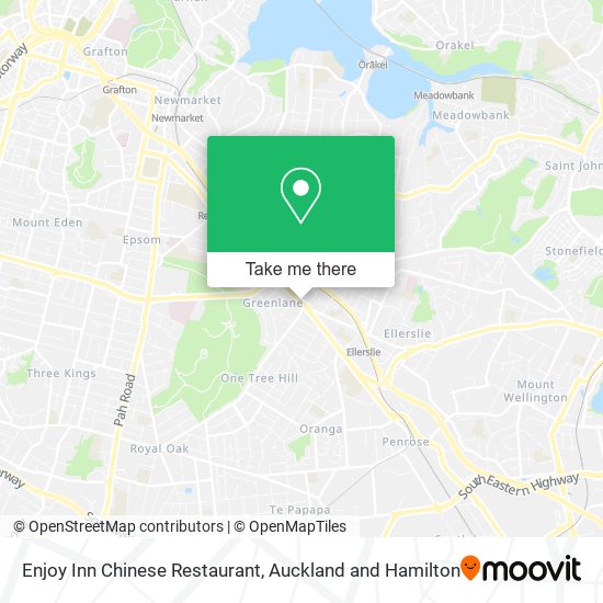 Enjoy Inn Chinese Restaurant map