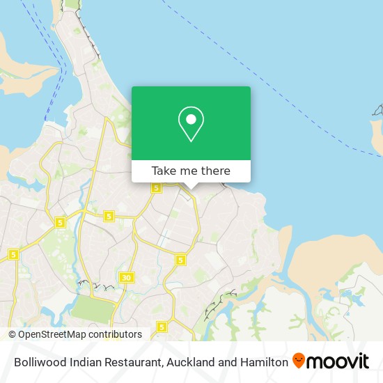 Bolliwood Indian Restaurant map