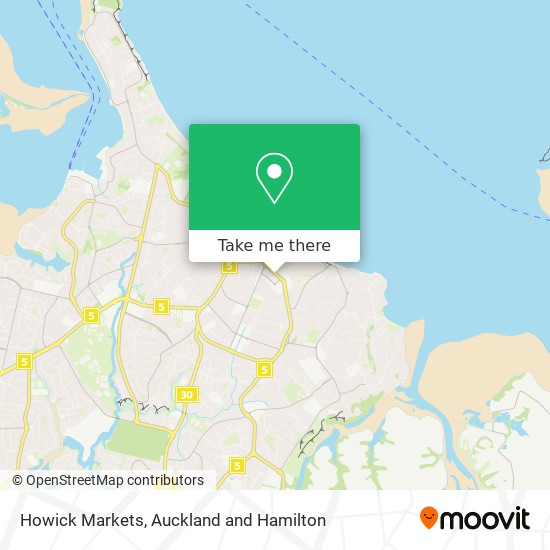 Howick Markets地图