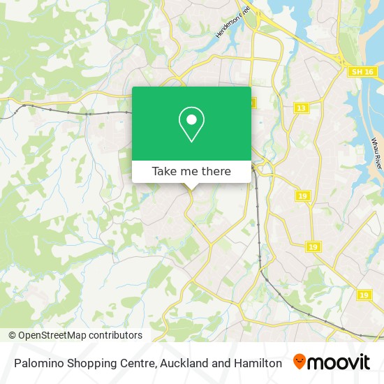 Palomino Shopping Centre map