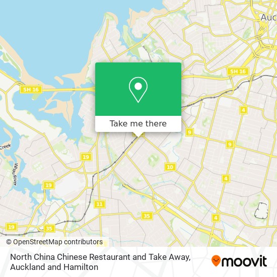 North China Chinese Restaurant and Take Away map