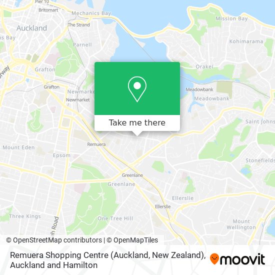 Remuera Shopping Centre (Auckland, New Zealand)地图