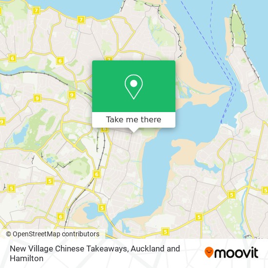 New Village Chinese Takeaways map