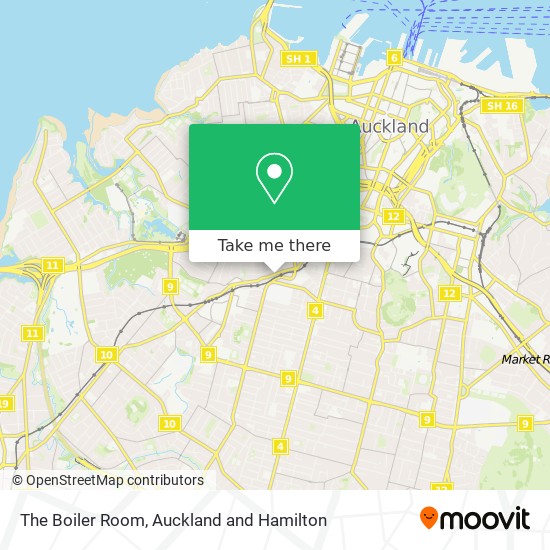 The Boiler Room map