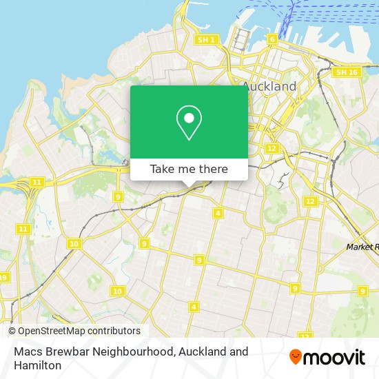 Macs Brewbar Neighbourhood地图