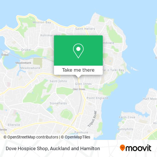 Dove Hospice Shop map