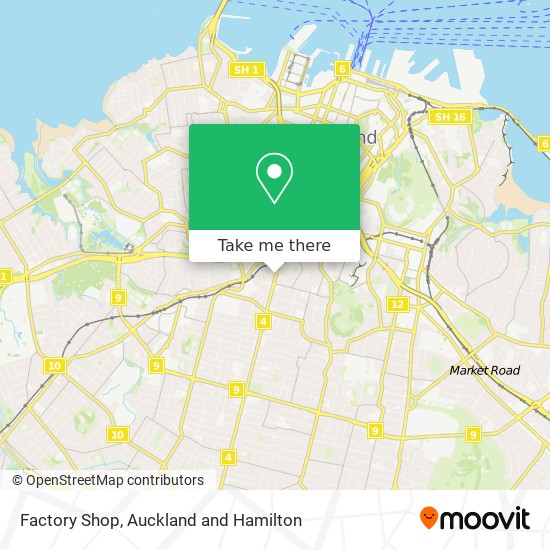 Factory Shop map