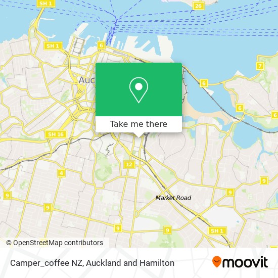 Camper_coffee NZ map